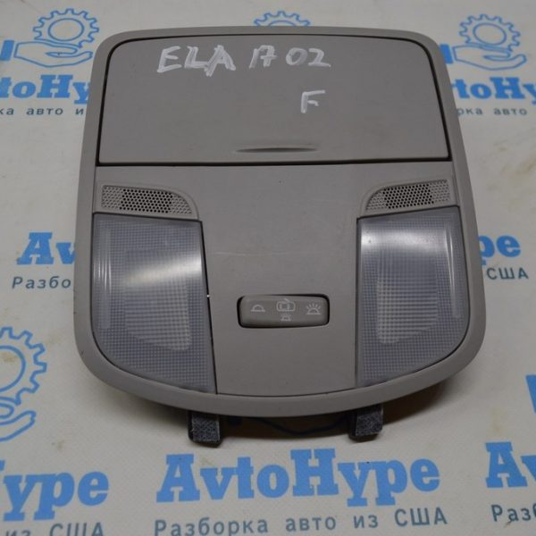 Плафон освещения перед HYUNDAI ELANTRA AD 17-без люка серый 92810-F2000-TRY