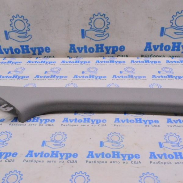 Накладка передней стойки верх правая Hyundai Elantra AD 17- серая 85820-F3000-XUG