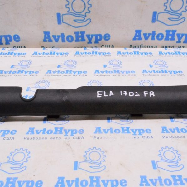 Накладка порога перед внутреняя прав Hyundai Elantra AD 17- черн 85880-F3000-TRY