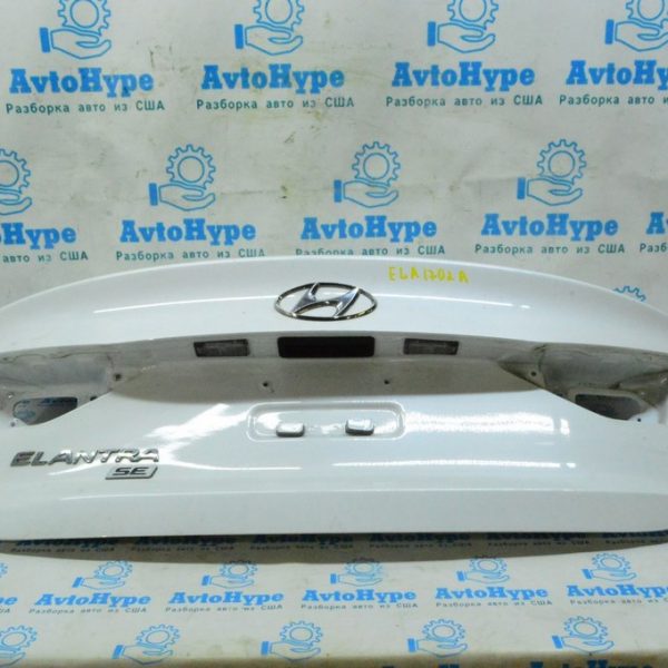 Крышка багажника HYUNDAI ELANTRA AD 17-18 дорест (02) белый перл шпакло 69200-F3010
