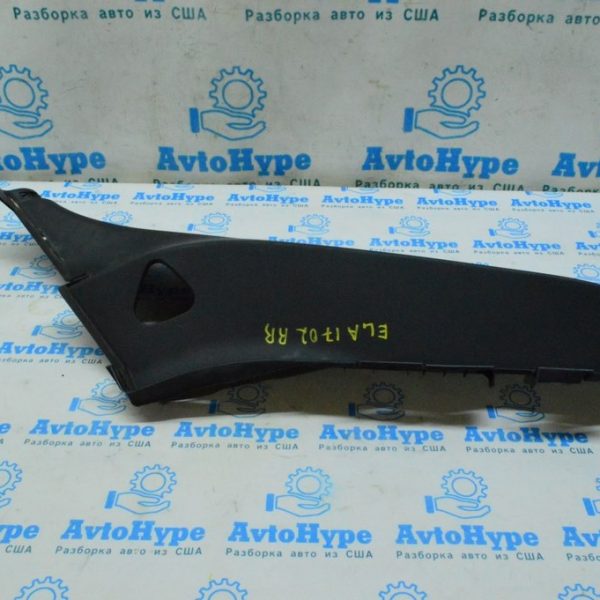 Накладка задней стойки нижняя правая Hyundai Elantra AD 17- черн 85895-F2000-TRY