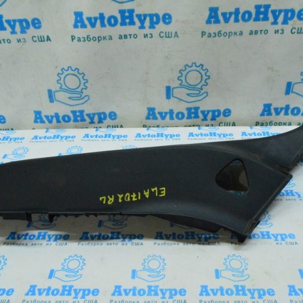 Накладка задней стойки нижняя левая Hyundai Elantra AD 17- черн 85890-F3000-TRY