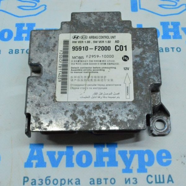 Модуль srs airbag компьютер подушек безопасности HYUNDAI ELANTRA AD 17- (02) 95910-F2000
