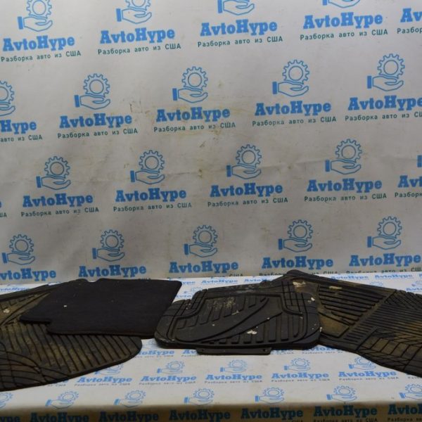 Комплект ковриков салона Hyundai Elantra AD 17- резина черн (02) НЕ ОРИГИНАЛ F2F14-AC000