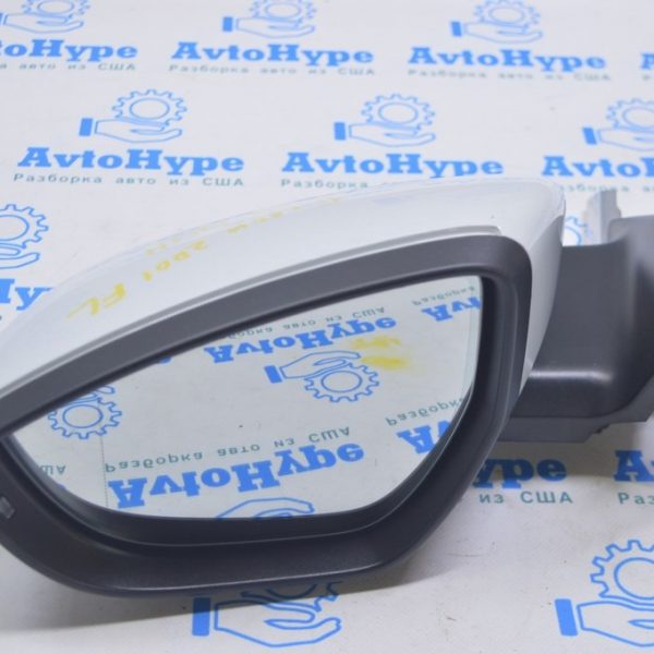 Зеркало боковое левое Audi E-Tron (Q8) GEN 18-20 (01) 14 пин, белое 4KL857409AA3Q7