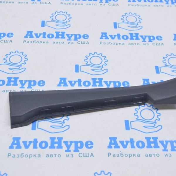 Накладка передней стойки левая центр Audi E-Tron (Q8) GEN 18-  черн 4KE868203 4PK