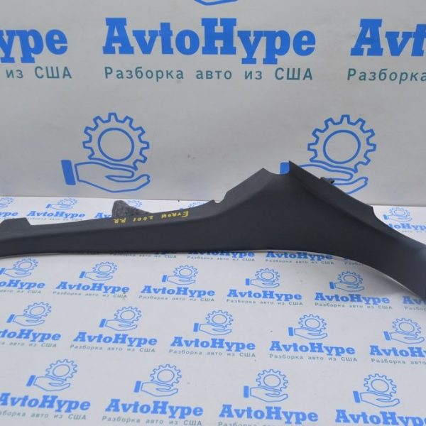 Накладка задней стойки нижняя правая Audi E-Tron (Q8) GEN 18- черн 4KE867768 4PK