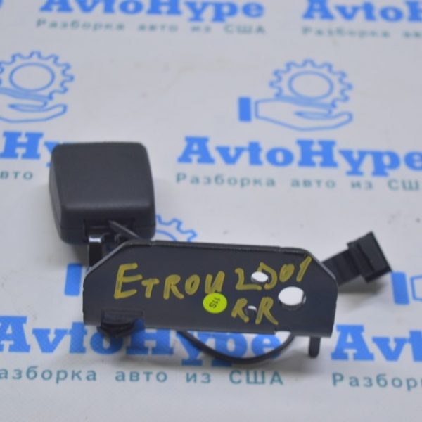 Защелка ремня безопасности зад прав Audi E-Tron (Q8) GEN 18- черн 4KE857740K MNB