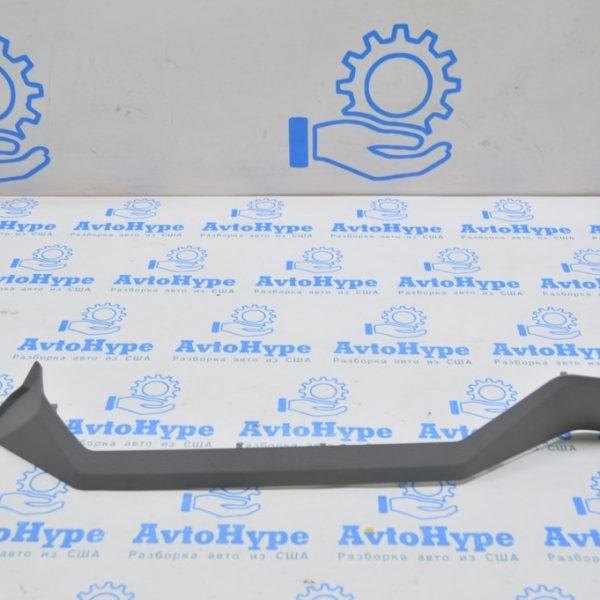 Накладка торпедо нижняя Audi E-Tron (Q8) GEN 18- серая, под монитором 4KL857297  6PS