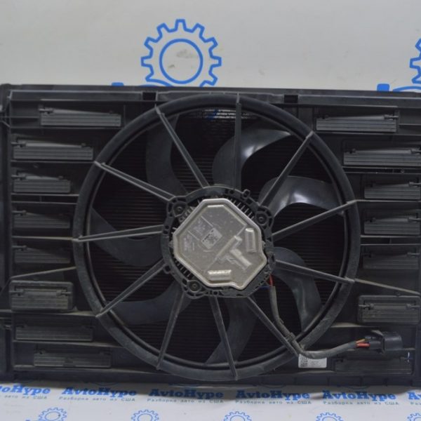 Диффузор кожух радиатора в сборе с мотором Audi E-Tron (Q8) GEN 18- 8W0121207B