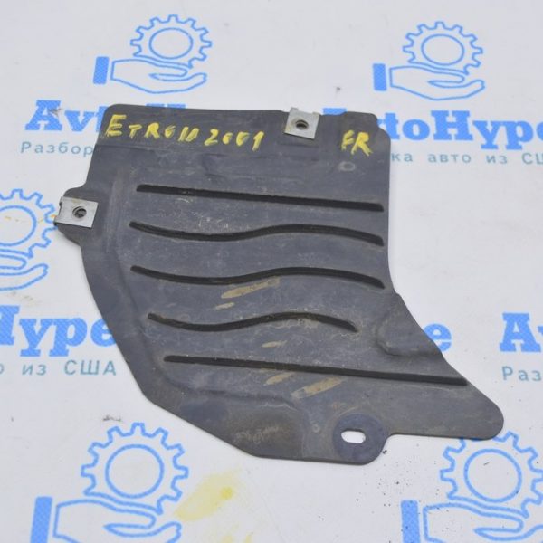 Защита днища правая передняя Audi E-Tron (Q8) GEN 18- на пороге 4KE825202A