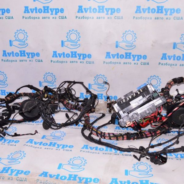 Проводка основная к блоку предохранителей под капотом BMW X3 F25 11-17 (01)