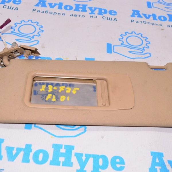 Козырек левый BMW X3 F25 11-17 беж