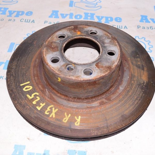 Диск тормозной зад прав BMW X3 F25 11-17 (01) 34-20-6-886-482