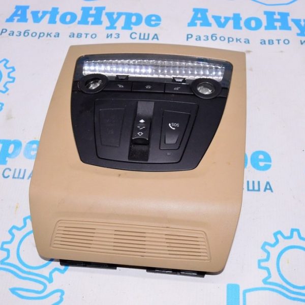 Плафон освещения перед BMW X3 F25 11-17 беж под панораму 61-31-9-224-355