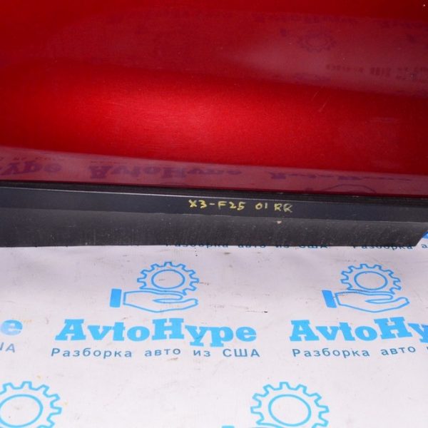 Накладка двери нижняя зад прав BMW X3 F25 11-17 структура 51-13-7-205-782