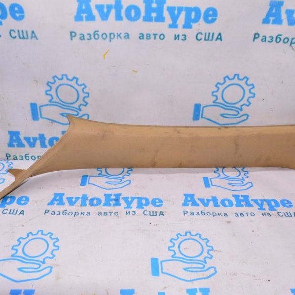 Накладка передней стойки левая BMW X3 F25 11-17 (01) беж запилена 51-43-7-225-307