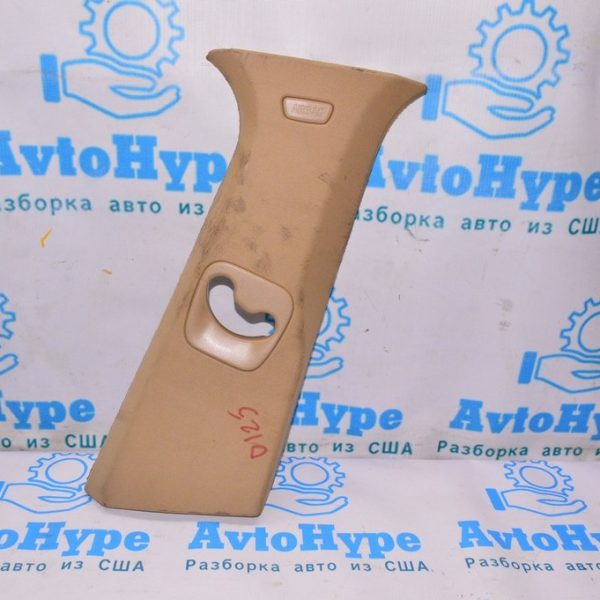 Накладка центральной стойки верхняя (ремень) правая BMW X3 F25 11-17 беж (01) запилена 51-43-7-225-310