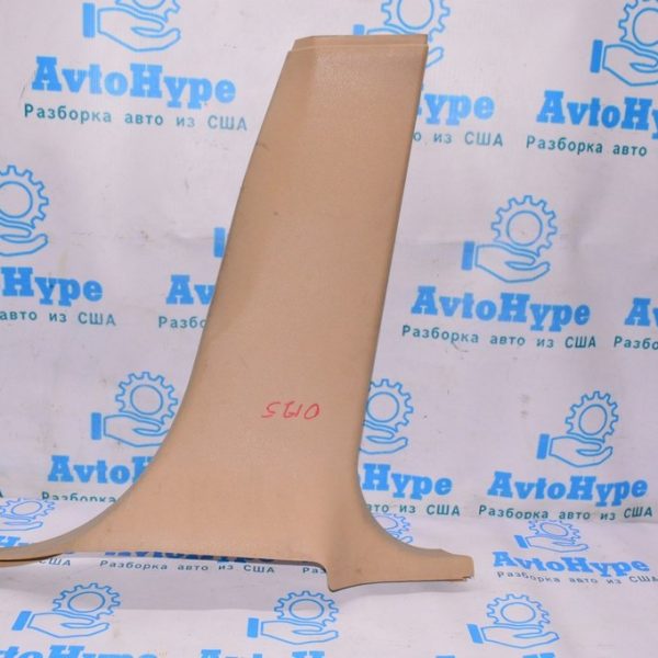 Накладка центральной стойки нижняя правая BMW X3 F25 11-17 беж 51-43-7-324-364