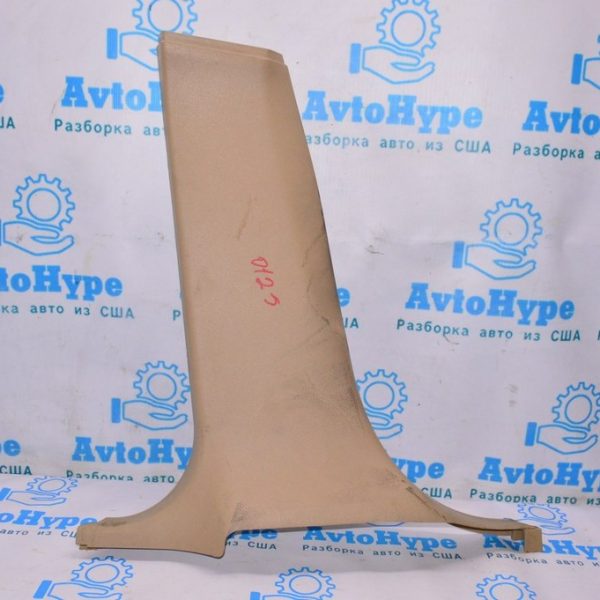 Накладка центральной стойки нижняя левая BMW X3 F25 11-17 беж 51-43-7-324-363