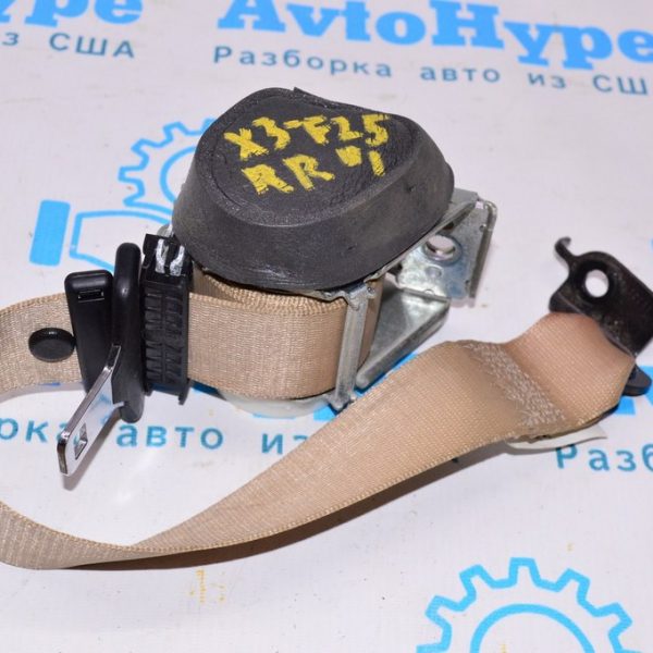 Ремень безопасности зад прав BMW X3 F25 11-17 72-11-7-266-552
