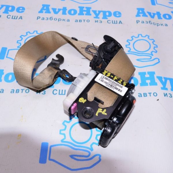 Водительский ремень безопасности BMW X3 F25 11-17 бежевый (01)  под химчистку 72-11-7-367-253
7