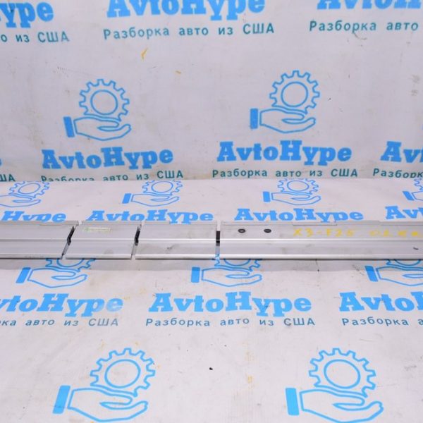 Направляющая рельса органайзера багажника правая BMW X3 F25 11-17 с креплениями