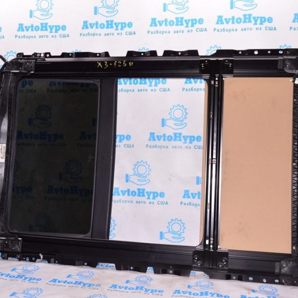 Люк в сборе с передним стеклом  BMW X3 F25 11-17 панорама (01) без заднего стекла 54-10-7-293-456