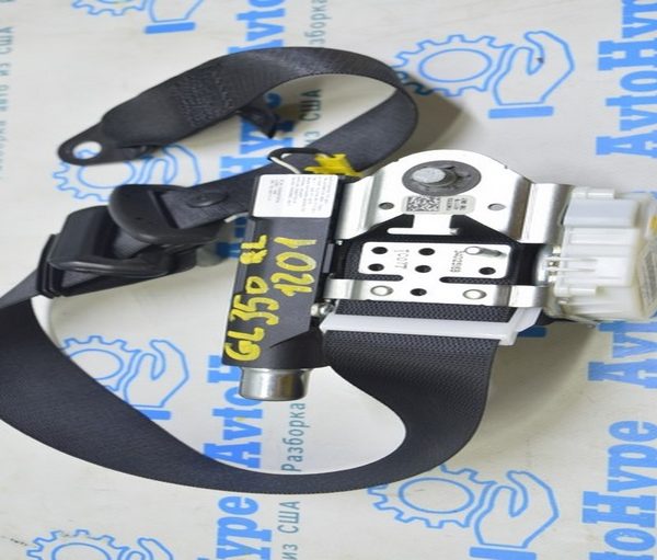 Ремень безопасности зад лев Mercedes X164 GL черн 164-860-19-85-9C94