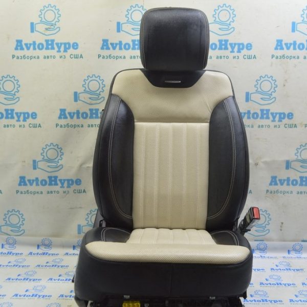 Пассажирское сидение Mercedes X164 GL 10-12 кожа беж+черн, электр,перфорац,GrandEdition (01) A 164 910 24 02