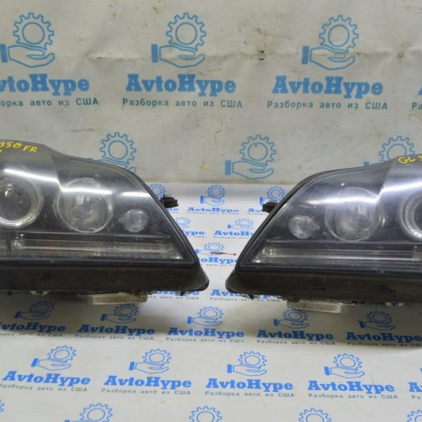 Фара передняя левая и правая Mercedes X164 GL (01) темная маска GRAND EDITION a1648201559