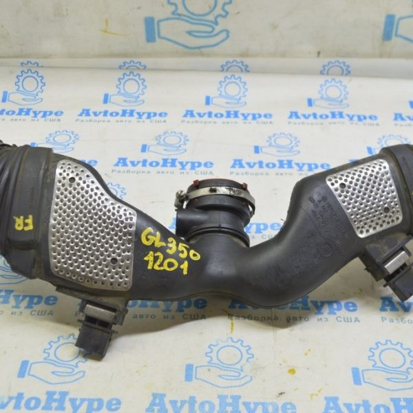 Воздуховод тройник Mercedes X164 GL ML 3.0d с расходомерами 71т км 642-090-73-37