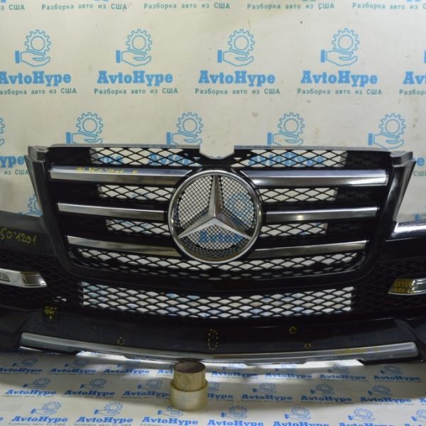 Бампер передний в сборе с решеткой Mercedes X164 GL GRAND EDITION (01) рестайл AMG 1010 A 164 885 19 25