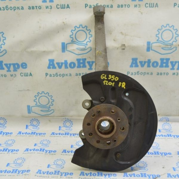 Цапфа со ступицей перед прав Mercedes X164 GL (01) с кожухом 71т км A 164 330 24 20