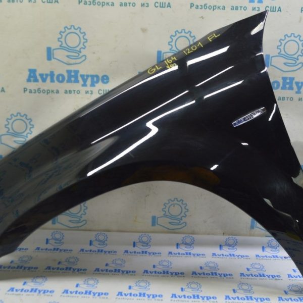 Крыло переднее левое Mercedes X164 GL черный 197 (01) в цвет A 164 880 01 06