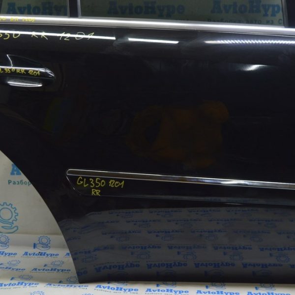 Дверь голая зад прав Mercedes X164 GL (01) черный 197 A 164 730 10 05