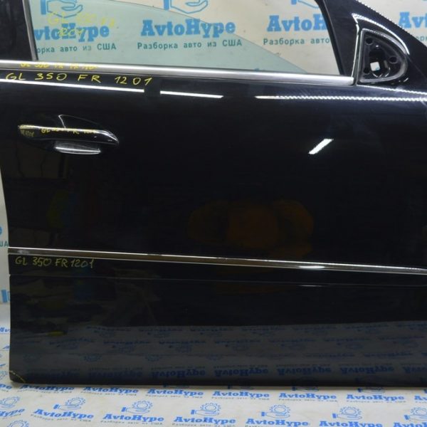 Дверь голая перед прав Mercedes X164 GL W164 ML (01) черный 197, примята A 164 720 10 05