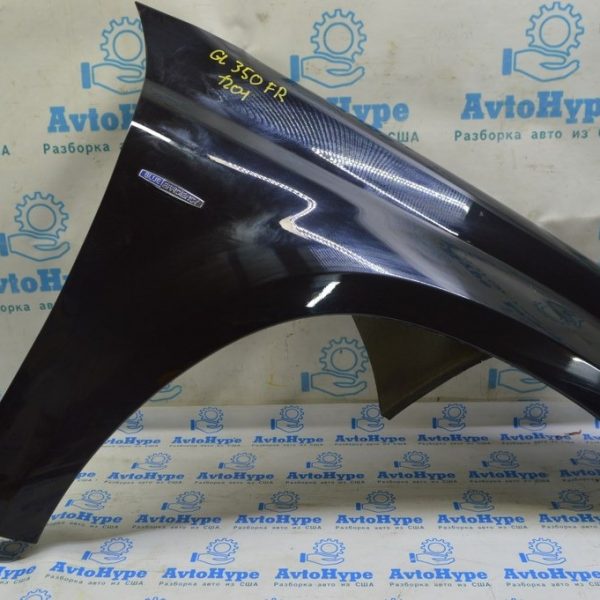 Крыло переднее правое Mercedes X164 GL черный 197 (01) в цвет A 164 880 02 06