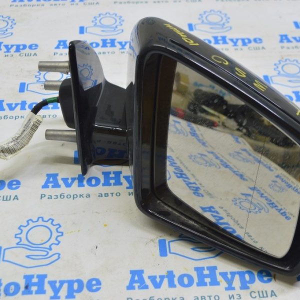 Зеркало боковое правое Mercedes X164 GL 10-12 (01) черное, 10 пинов, поворотник, подсветка 
A 164 810 46 93