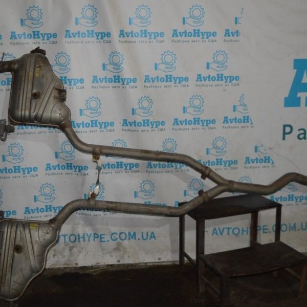 Выпускная трасса средняя часть Mercedes X164 GL350 3.0d (01) 164-490-83-36-64