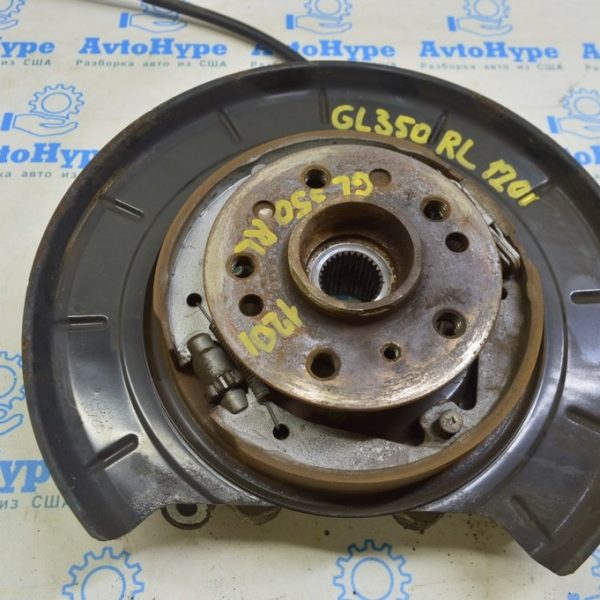 Цапфа со ступицей зад лев Mercedes X164 GL W164 ML W251 R (01) с кожухом 71т км A 164 350 13 08