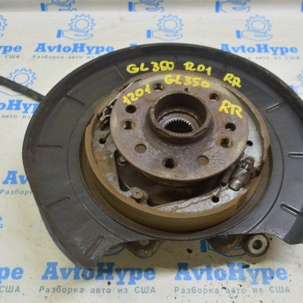 Цапфа со ступицей зад прав Mercedes X164 GL W164 ML W251 R (01) с кожухом 71т км A 164 350 14 08