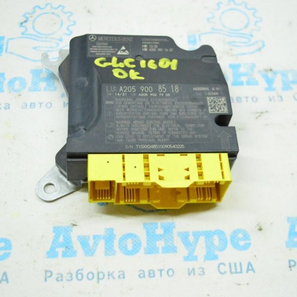 Модуль srs airbag компьютер подушек безопасности Mercedes GLC X253 16- (01) ОК A2059008518