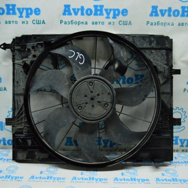 Диффузор кожух радиатора (в сборе) Mercedes GLC X253 16- (01) A0999063902 A0999061401