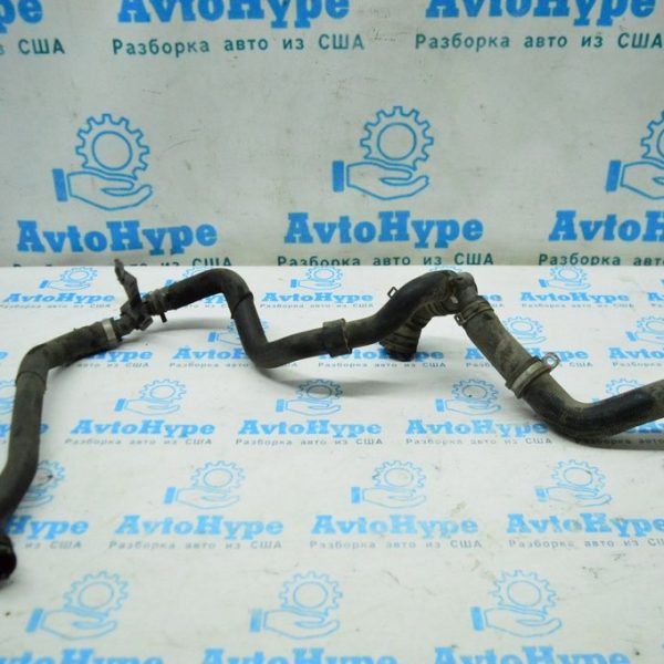 Патрубок охлаждения тройной второй Mercedes GLC X253 16- A2742000300 между термостат и помпой a2742002682