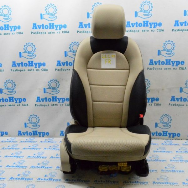 Пассажирское сидение Mercedes GLC X253 16- (01) с AIRBAG беж
