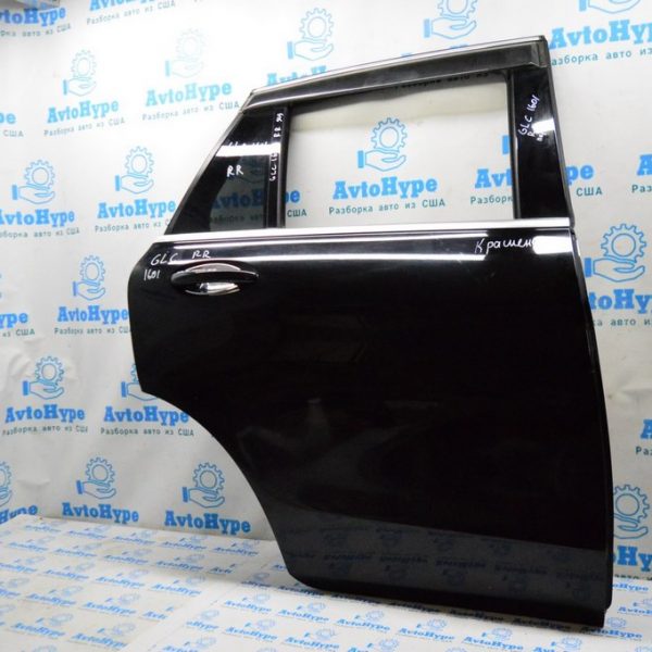 Молдинг дверь-стекло центральный зад прав хром Mercedes GLC X253 16- A2537300224