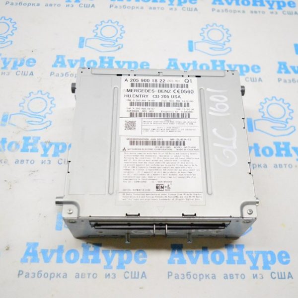 CD-changer, Радио, Магнитофон, Панель Mercedes GLC X253 16- (01) a2059004113