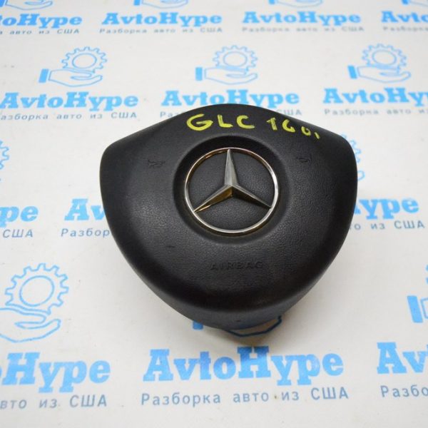 Подушка безопасности airbag в руль водительская Mercedes GLC X253 16- A0008605001 a0008608900