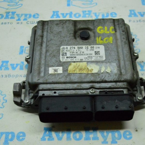 Engine Brain Box Control Unit Блок ECU компьютер двигателя Mercedes GLC X253 2015-2021 (01) A2749001600